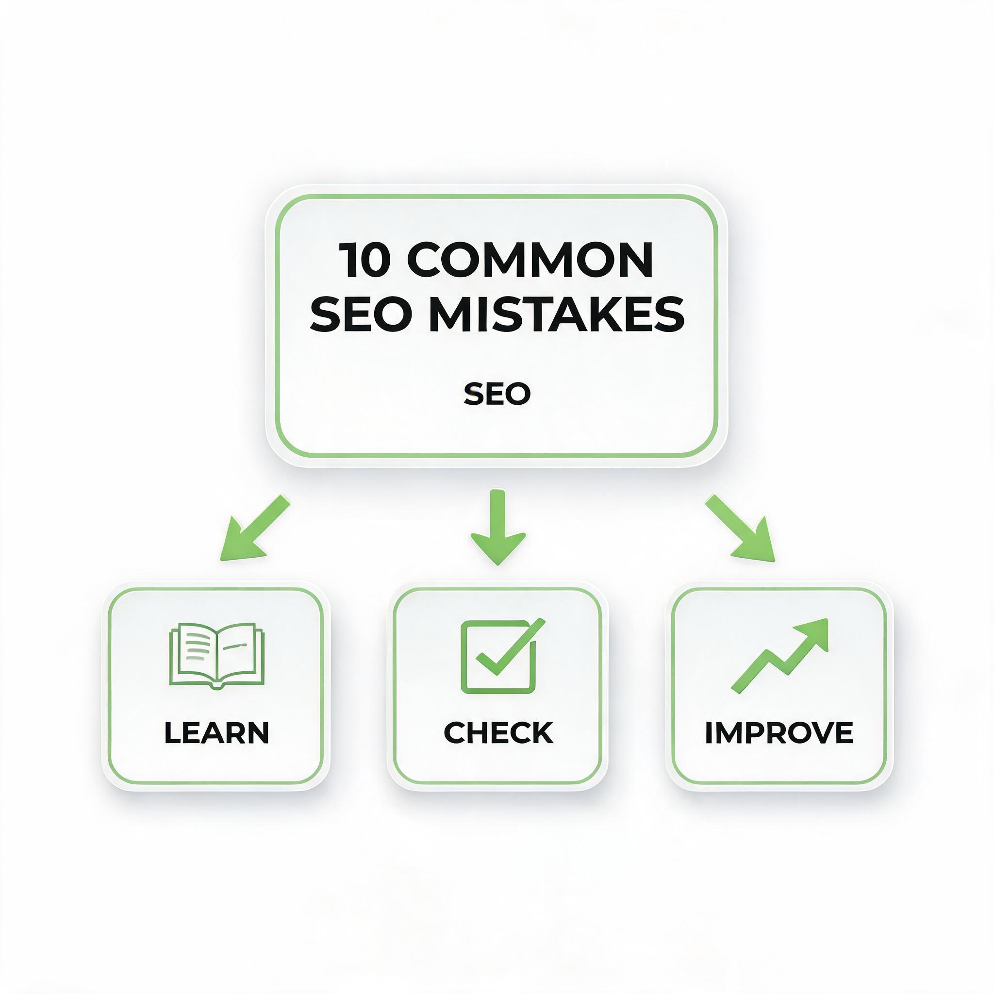 10 Common SEO Mistakes Beginners Make